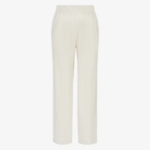 LINEN BLEND WIDE PANTS