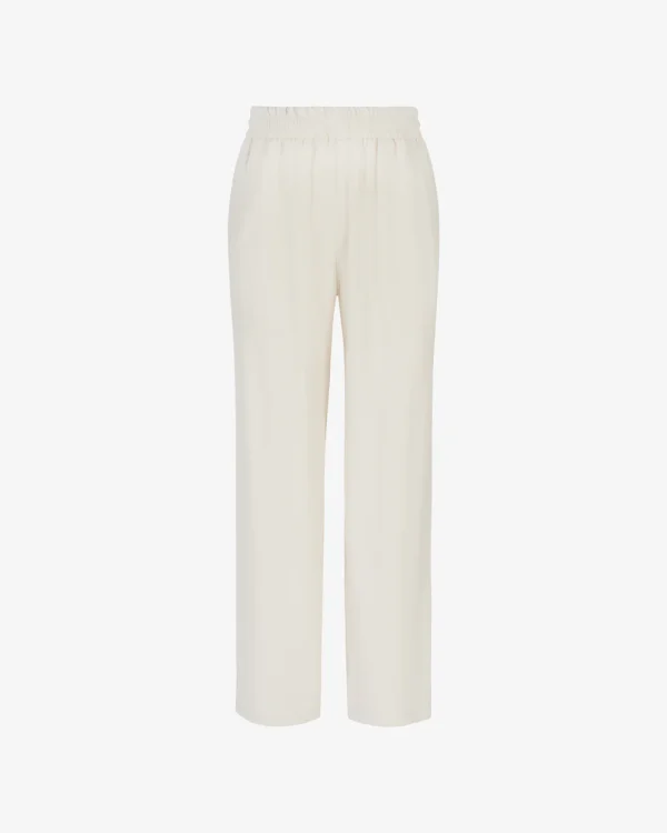 LINEN BLEND WIDE PANTS