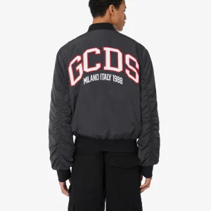 NYLON LOGO BOMBER