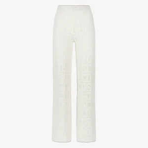 GCDS MONOGRAM MACRAMÉ TROUSERS