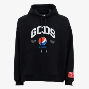 GCDS X PEPSI LOGO LOUNGE HOODIE