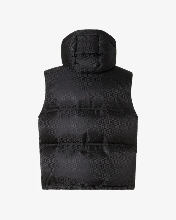 GCDS MONOGRAM PUFFY VEST