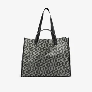 GCDS MONOGRAM WEEKEND BAG