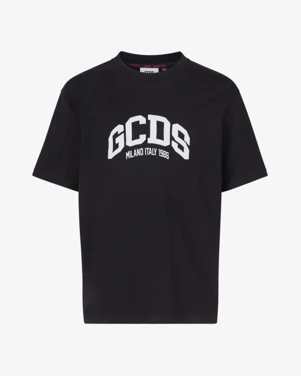 T-SHIRT LOUNGE CON LOGO GCDS